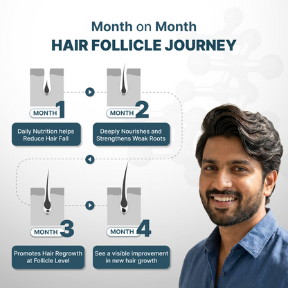 Hair Fact- Cyclical Nutrition Supplement Kit (M2O2)