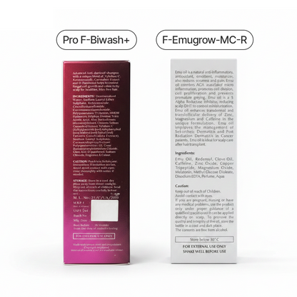 Telogen Effluvium Kit + EMU Oil + Redensyl + Pro Biwash shampoo